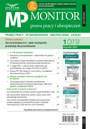 Monitor Prawa Pracy i Ubezpieczeń