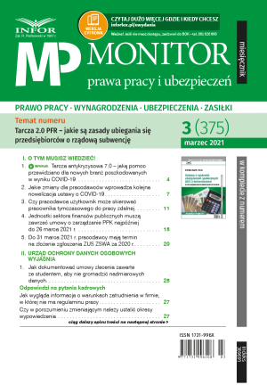 Monitor Prawa Pracy i Ubezpieczeń