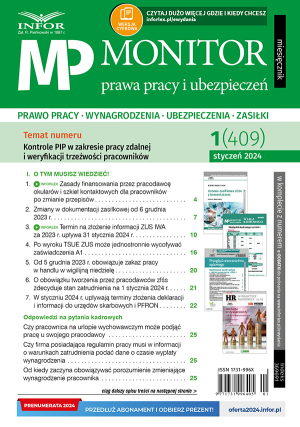 Monitor Prawa Pracy i Ubezpieczeń