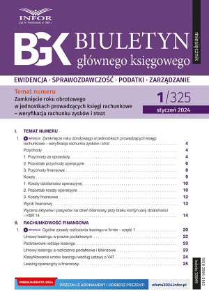 Biuletyn Głównego Księgowego