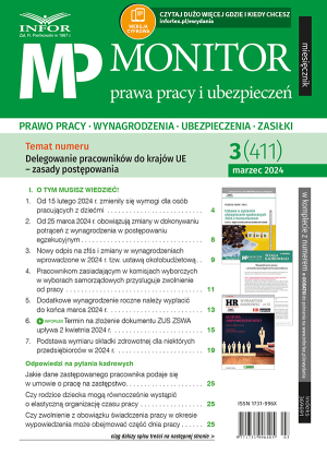 Monitor Prawa Pracy i Ubezpieczeń