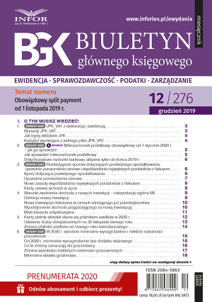 Biuletyn Głównego Księgowego