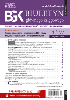 Biuletyn Głównego Księgowego