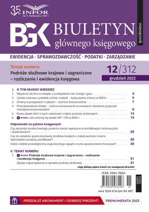 Biuletyn Głównego Księgowego