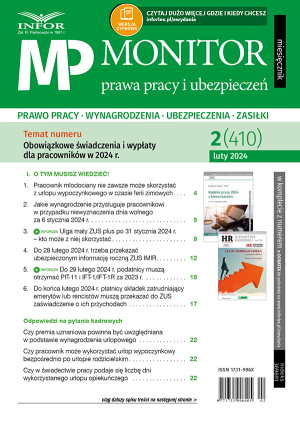 Monitor Prawa Pracy i Ubezpieczeń