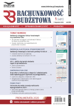 Rachunkowość Budżetowa