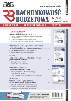 Rachunkowość Budżetowa