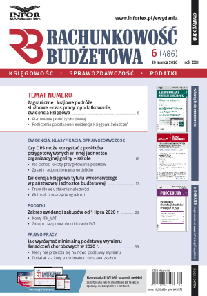 Rachunkowość Budżetowa