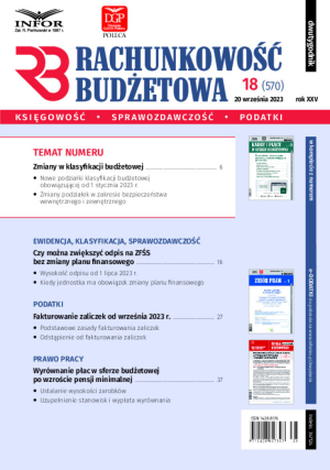 Rachunkowość Budżetowa
