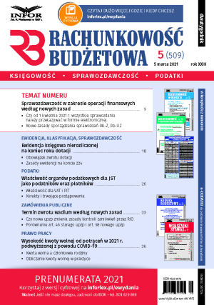 Rachunkowość Budżetowa