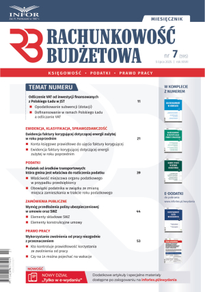 Rachunkowość Budżetowa