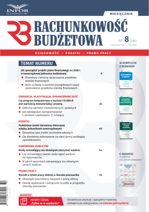 Rachunkowość Budżetowa