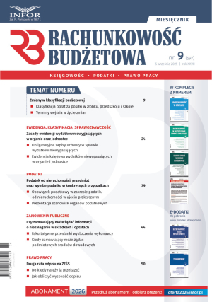 Rachunkowość Budżetowa