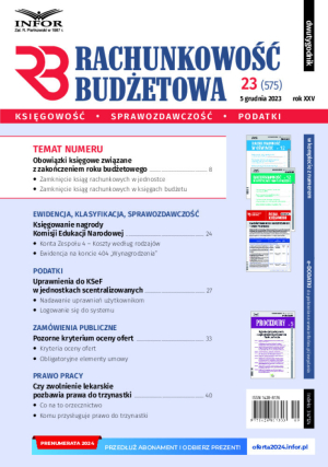 Rachunkowość Budżetowa