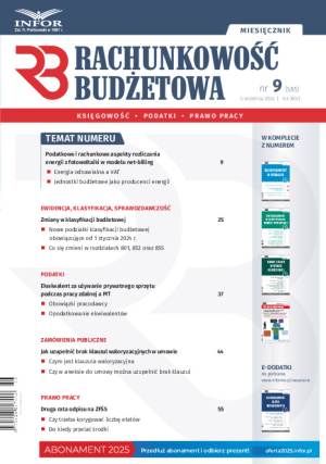 Rachunkowość Budżetowa