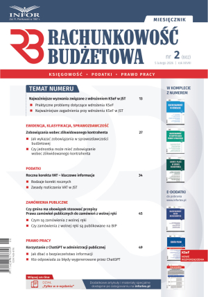 Rachunkowość Budżetowa