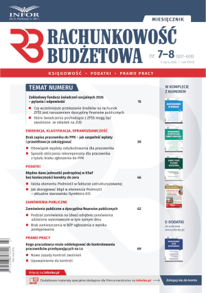 Rachunkowość Budżetowa