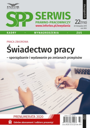 Serwis Prawno-Pracowniczy / Niezbędnik Kadrowo-Płacowy