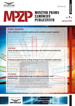 Monitor Prawa Zamówień Publicznych