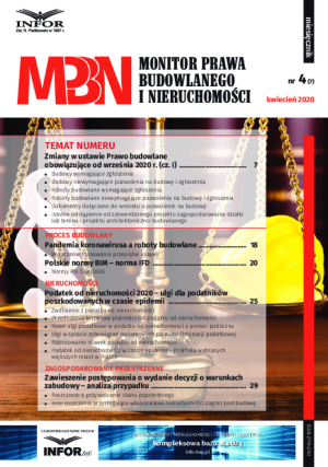 Monitor Prawa Budowlanego i Nieruchomości