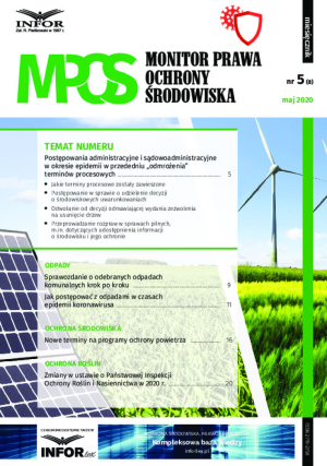 Monitor Prawa Ochrony Środowiska
