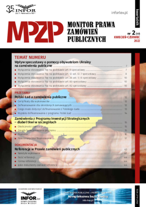 Monitor Prawa Zamówień Publicznych