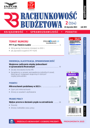Rachunkowość Budżetowa