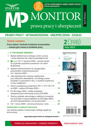 Monitor Prawa Pracy i Ubezpieczeń