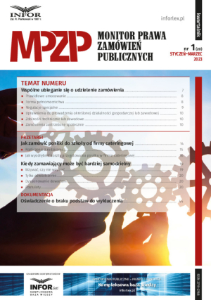 Monitor Prawa Zamówień Publicznych