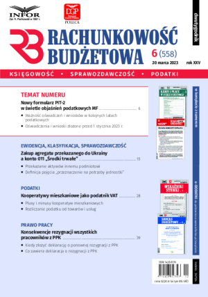 Rachunkowość Budżetowa
