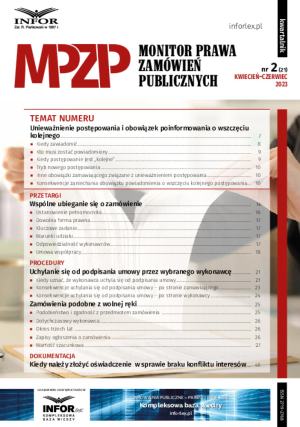 Monitor Prawa Zamówień Publicznych