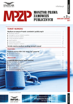Monitor Prawa Zamówień Publicznych