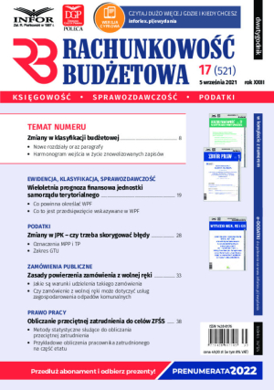 Rachunkowość Budżetowa