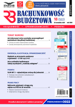 Rachunkowość Budżetowa