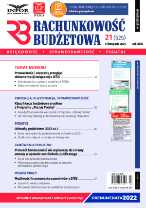 Rachunkowość Budżetowa