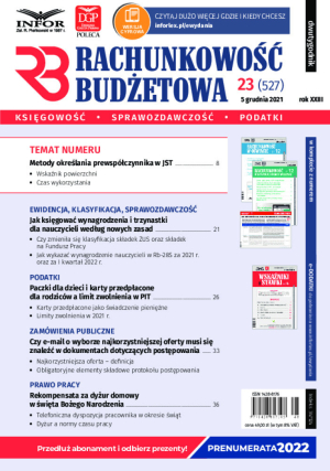 Rachunkowość Budżetowa