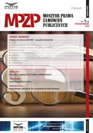 Monitor Prawa Zamówień Publicznych