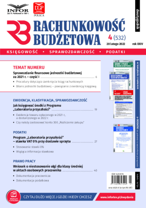 Rachunkowość Budżetowa