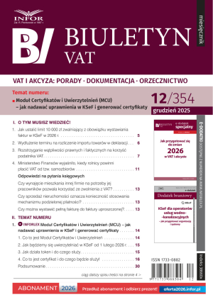 Biuletyn VAT