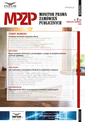 Monitor Prawa Zamówień Publicznych
