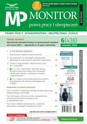 Monitor Prawa Pracy i Ubezpieczeń