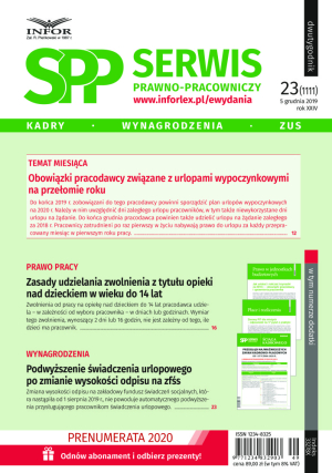 Serwis Prawno-Pracowniczy / Niezbędnik Kadrowo-Płacowy