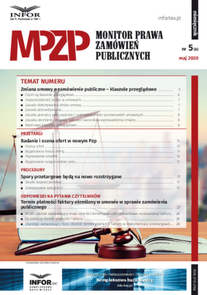 Monitor Prawa Zamówień Publicznych