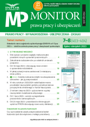 Monitor Prawa Pracy i Ubezpieczeń