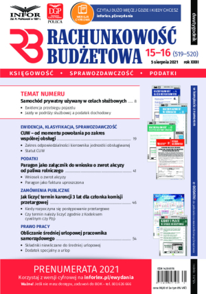 Rachunkowość Budżetowa