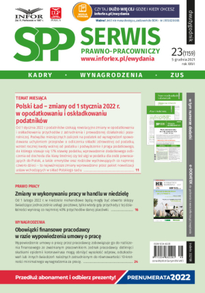 Serwis Prawno-Pracowniczy / Niezbędnik Kadrowo-Płacowy