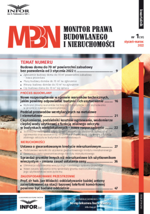 Monitor Prawa Budowlanego i Nieruchomości