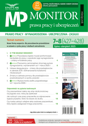 Monitor Prawa Pracy i Ubezpieczeń
