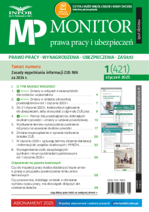 Monitor Prawa Pracy i Ubezpieczeń