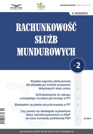 Rachunkowość służb mundurowych
